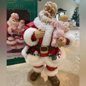 Kurt Adler Baby Burping Santa